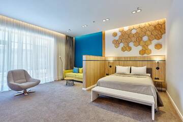 Номер-студио Делюкс в Отеле Aqua-Minsk Hotel Plus